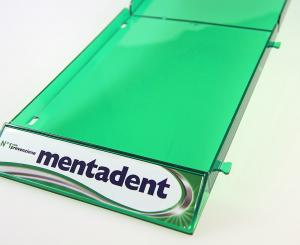 shelf tray per dentifricio